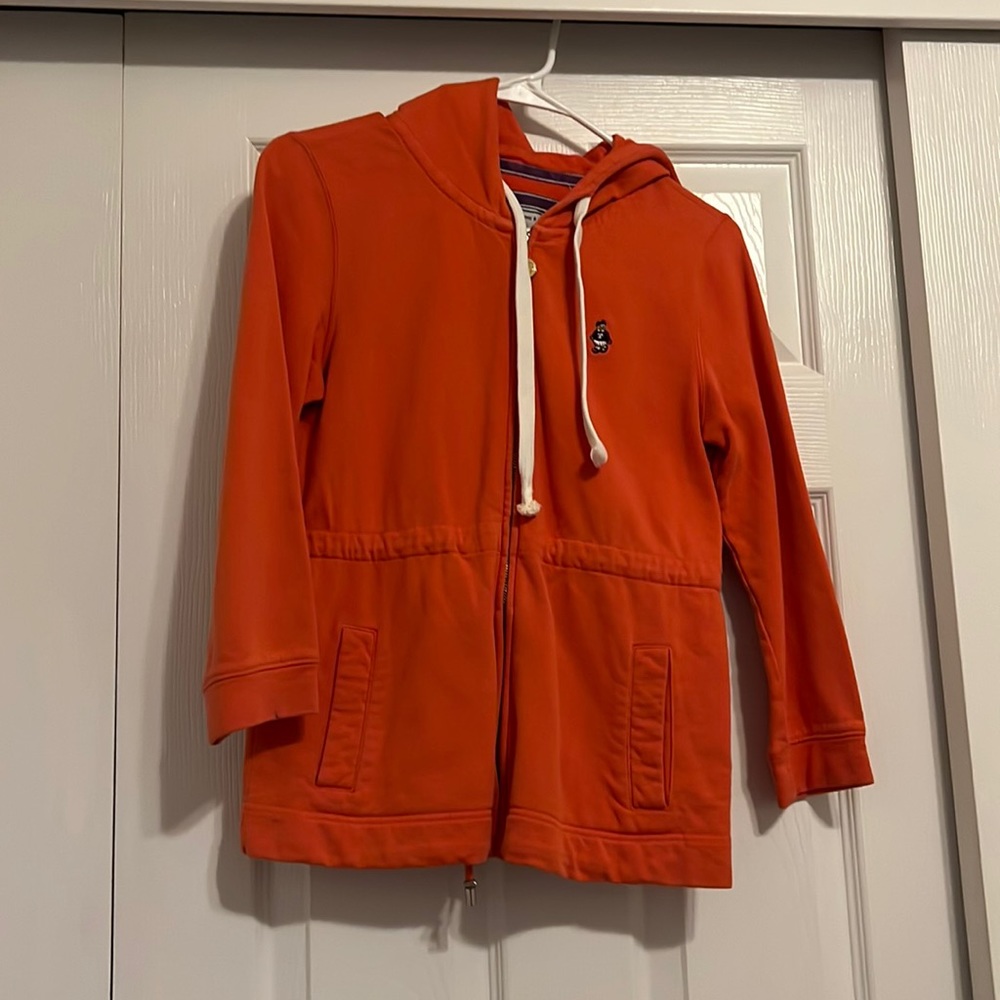 Orange bear sweater